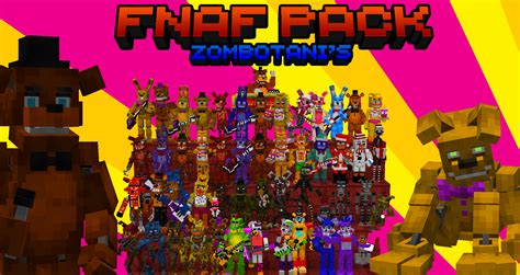 5 nights at minecraft|zombotani 5 nights at freddy's pack.